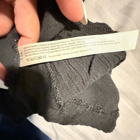 Free People Charcoal Lace Dress - Picture 8 of 10